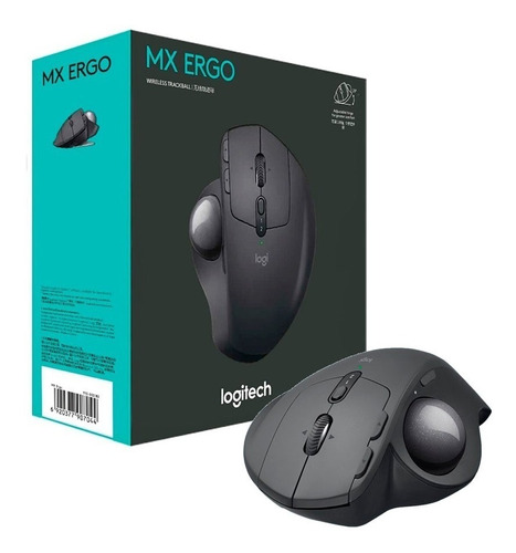 Mouse Gamer Inalámbrico Logitech Mx Ergo Trackball