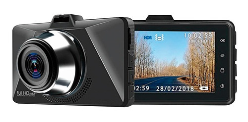 Camara Dvr Auto Dashcam Fhd 1080p Lente Dual 170 Waterproof