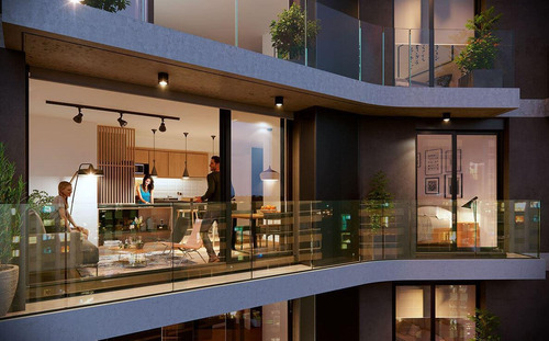 Imagen 4 de 19 de Domini Constituyente (1006) - Venta Apartamento Monoambiente En Cordón Sur - En Obra Estrena 2024