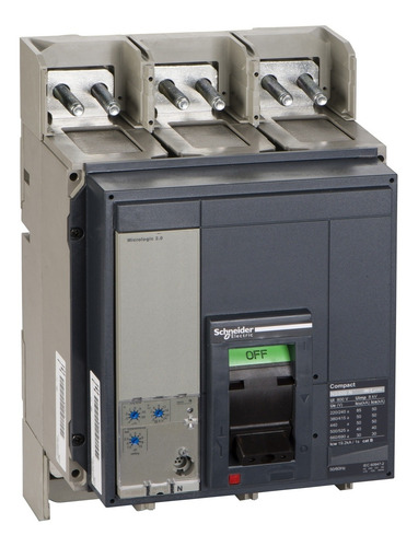 Imagen 1 de 2 de Interruptor Automático Schneider Ns800n 2.0 800a 3p 3t