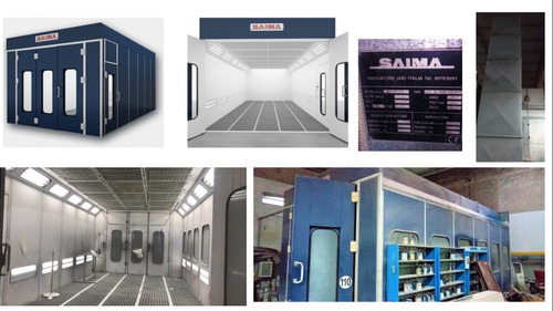 Cabina De Pintura Con Horno. Saima - Posible Permuta + $$$