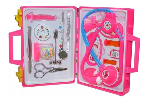 Imagen 2 de 8 de Juguete Valija Chica Juliana Doctora Accesorios Babymovil