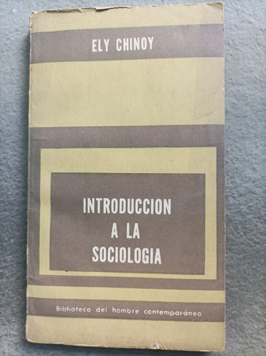 Introducción A La Sociología - Ely Chinoy 