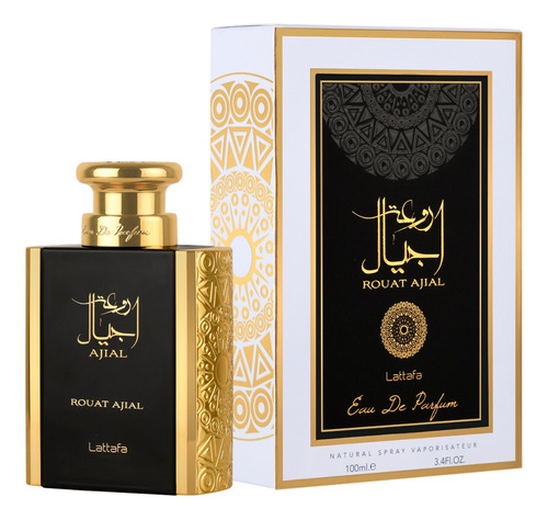 Perfume Lattafa Rouat Ajial 100ml De Hombre Eau De Parfum