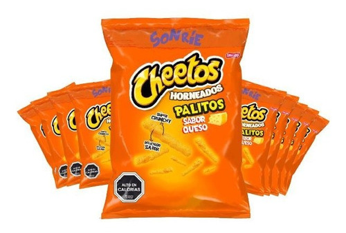 Cheetos Snack 10 Unidades De 55gr