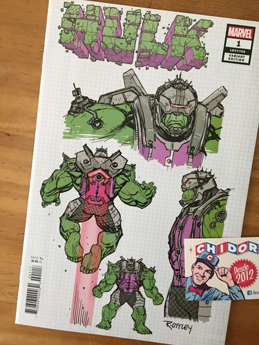 Comic - Hulk #1 Ottley Variant