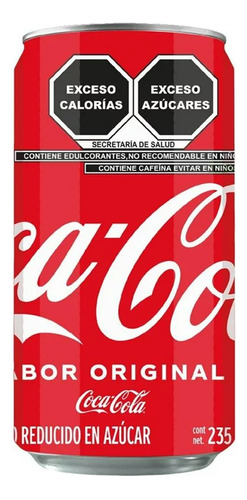 Refresco Coca Cola Original 20 Latas De 235 Ml C/u