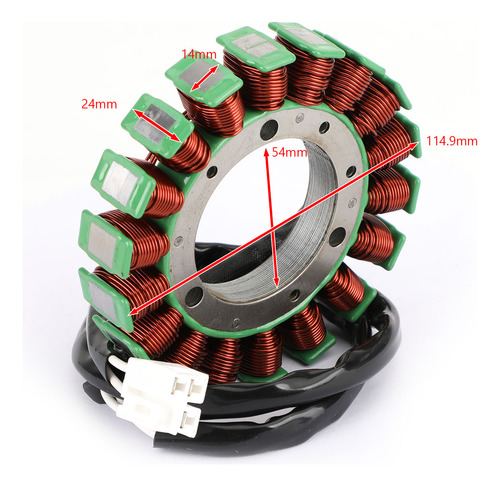 Estator Alternator Para Kawasaki Ej800 W800 11-16 W800 Stree
