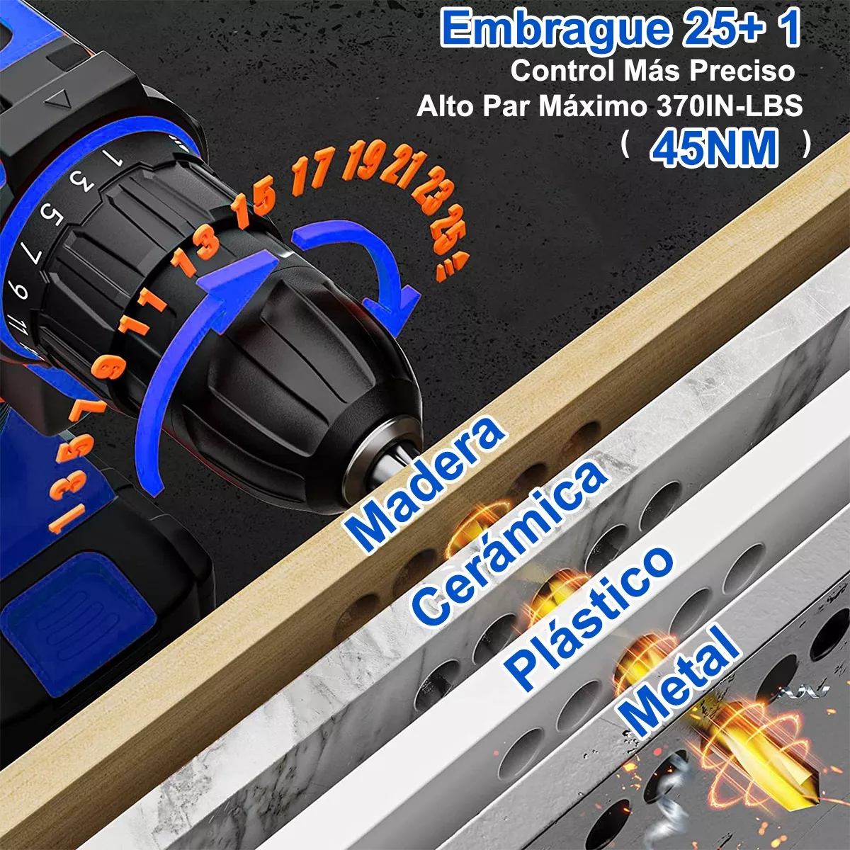 Tercera imagen para búsqueda de taladro inalambrico