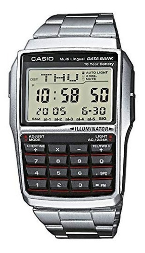 Casio Data Bank Dbc32d-1a Calculadora Contactos Reloj Hombre