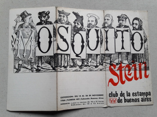 Catalogo Club De La Estampa Buenos Aires Enrique Stein 1966