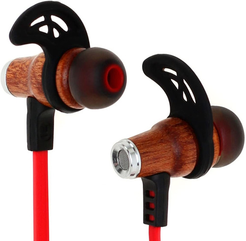 Auriculares Symphonized Nrg Wood Red