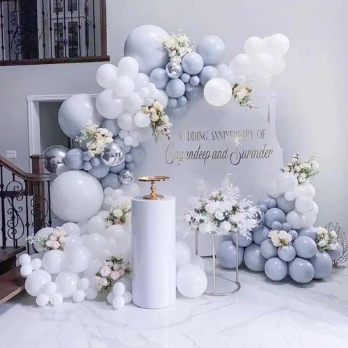Arco De Globos Decorativo Orgánico Cotillón Cumpleaños Fiest