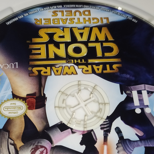 Star Wars Clone Wars Light Saber Duels Wii En Buenas Condi (Usado)