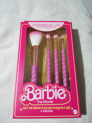 Barbie Set De Brochas Maquillaje The Movie