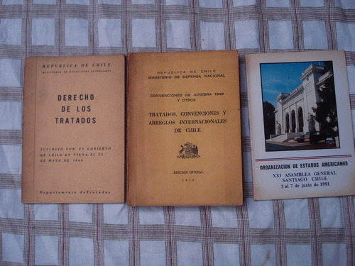 Convenios De Ginebra 1949 Y Otros - Chile