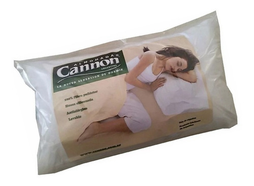 Almohada Cannon Vellón tradicional 70cm