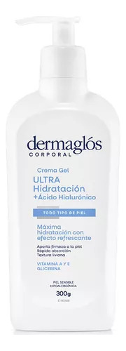 Dermaglos Gel C/bomba-ultra Hidrat.ácido Hialurónico 300gr