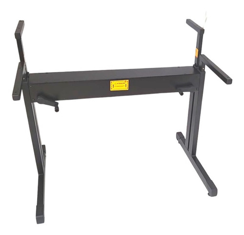Mesa Gamer Escritorio C/ Regulagem Altura Preta Sem Tampos .