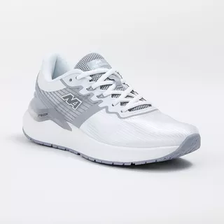 Zapatillas New Athletic Running Ittengom47 Blanco Con Gris C