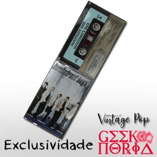 Marcador Magnético Vintage Tape Pop - Backstreet Boys