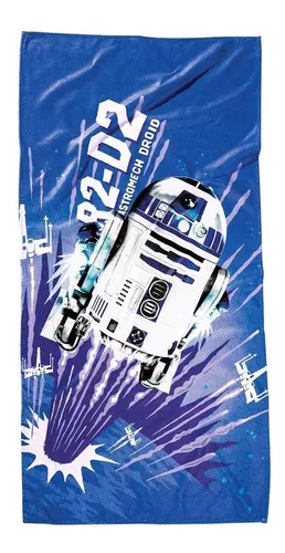 Toalla Capa de Baño Bebé R2D2