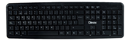 Teclado Para Pc Español Pad Numerico Oficina Color del teclado Negro Idioma Español Latinoamérica