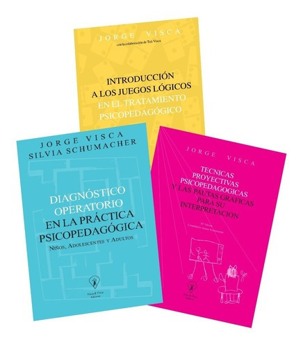 Combo 3 Libros Jorge Visca (psicopedagogía