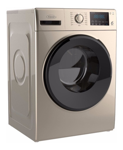 Imagen 2 de 3 de Lavasecarropas automático Kassel KS-LVS9 inverter dorado 9kg