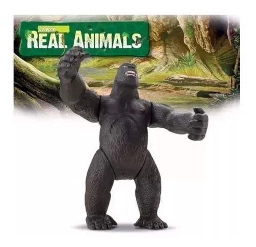 Boneco Articulado Gorila King Kong Macaco Chimpanzé 30cm Em Vinil Atóxico  Bee Toys Crianças +2 anos - Ri Happy