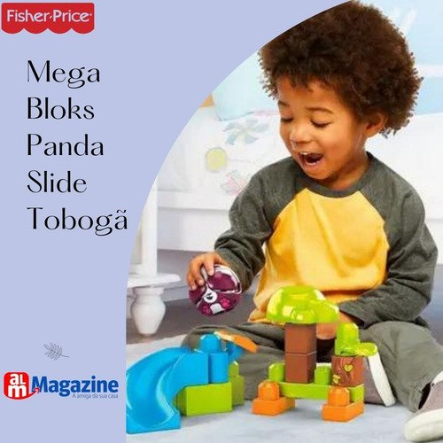 Mega Bloks Peek A Blocks Tobogán De Panda 1-4 Años