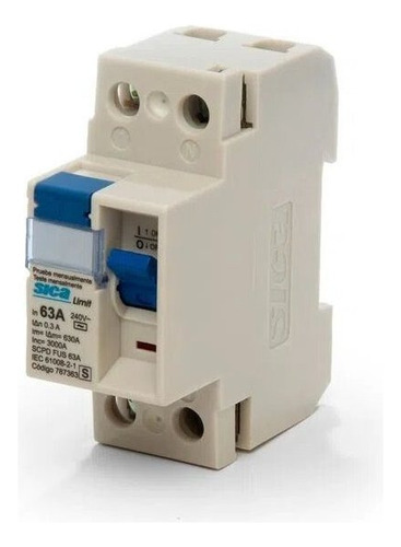 Interruptor Diferencial 2x63A Industrial 300mA Sica