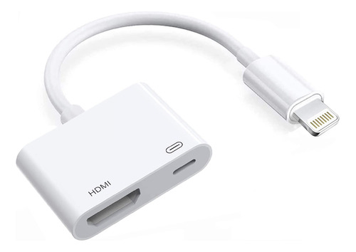 Wahbite Adaptador Av Digital Lightning A Hdmi, Cable Convert