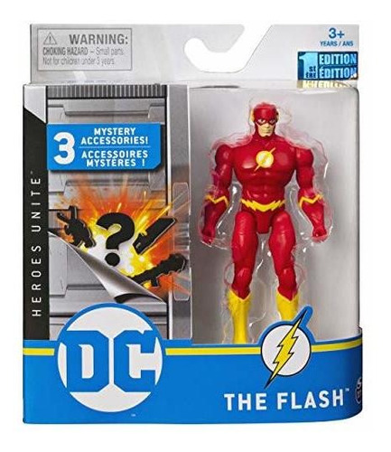 Dc Heroes Unite 2020 The Flash Figura De Acción De 4 Pulgada
