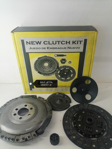 Kit De Embrague Volkswagen Golf Jetta Vento 1.8 Marca Pf 