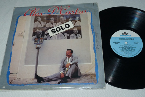 Jch- Alex D Castro Solo Salsa Edic. Usa 1991 Lp