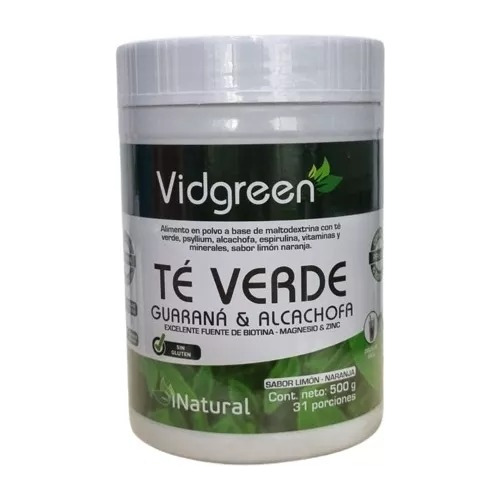 Vidgreen Te Verde Con Guaraná - g a $100