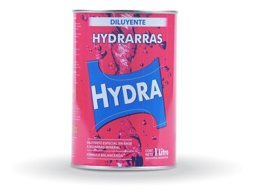 Aguarras Hydra X 1lt Diluyente P/pinturas Hydrarras-pzero Rm