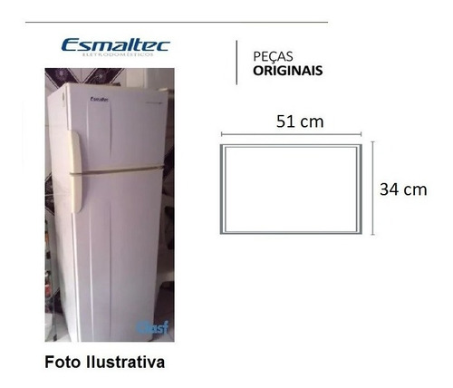 Borracha Esmaltec Er32d Rcd33 Rcd34  - Superior - Congelador