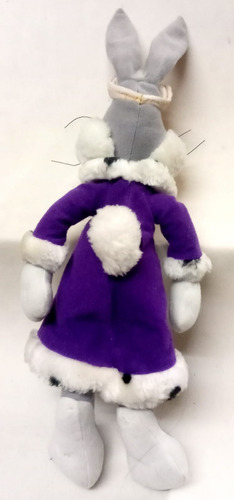 Peluche Rey Bugs Bunny Retro Gris Claro (Usado)
