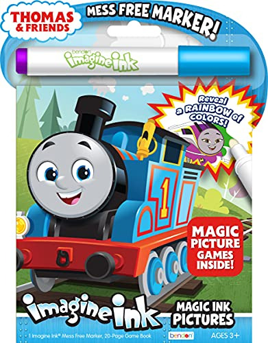 Bendon Thomas All Engines Go Libro Para Colorear Imagine Ink