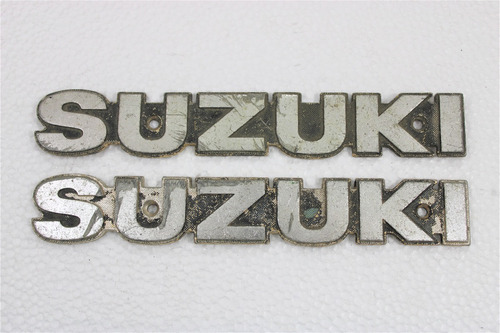 Emblemas Suzuki Originales Par Clasicos Motocicleta Moto