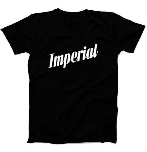 Remeras Imperial Cerveza Vinilo Textil Premium