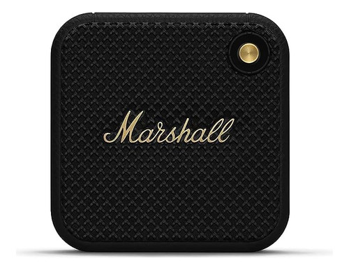 Marshall Altavoz Bluetooth Portátil Willen - Negro Y Latón 110v