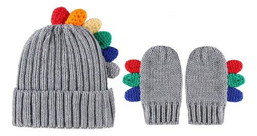 Set De Gorro Y Guantes Para Niños, Gorros Y Guantes Tejidos