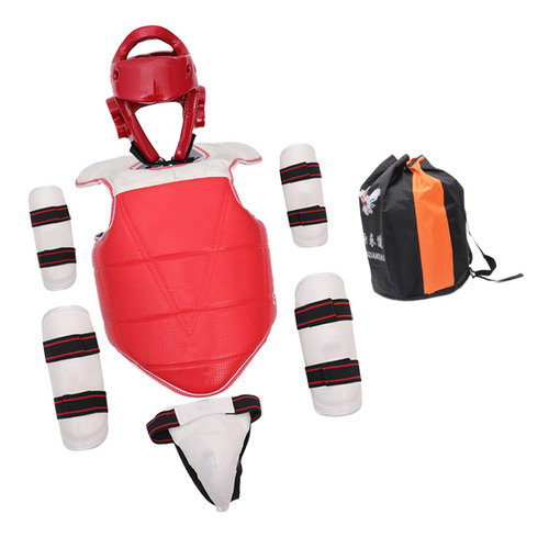 Set De Protección Para Taekwondo Con 160 A 170cm
