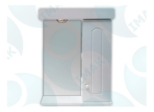 Espejo Botiquin Peinador Baño 0.50cm Con Luz