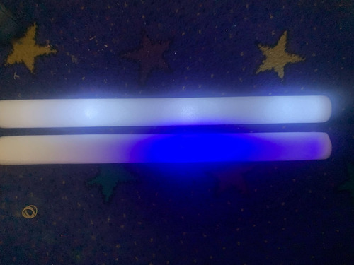 Imagen 2 de 8 de Pack Rompecocos Led Combo Argentina Azules Y Blancos X 15