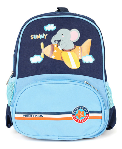 Mochila Infantil Escolar Canva 2 Bolsillos