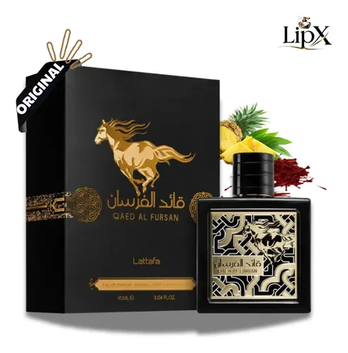 Perfume Árabe Qaed Al Fursan EDP Masculino Eau de parfum 90ML
